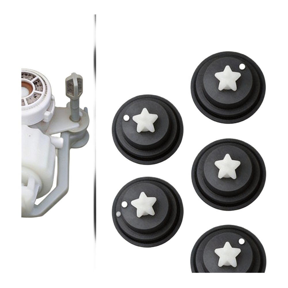 Toilet Fill Valve - 5 Stück Toiletten-Füllventil-Dichtung, Einfüllventil-Membran, Schwimmerventil-Membran, Spülkastenventil-Dichtung,
