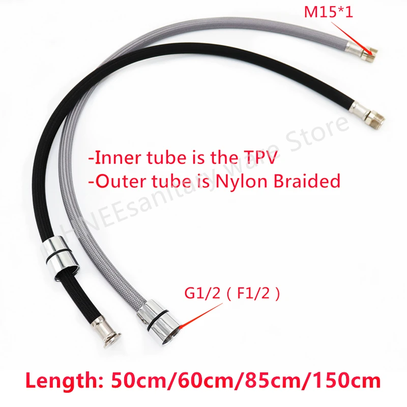 50 cm/60 cm/85 cm/150 cm F1/2  – Flexible Hose Braided Bewertung und Preis